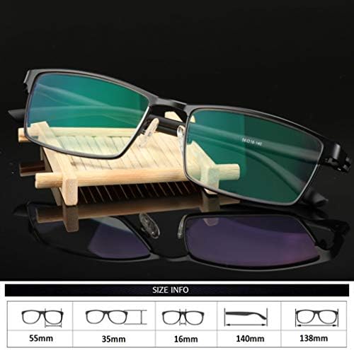 Horv muške klasične naočale za čitanje računara za čitanje računara fotohromne tamno sive sunčane naočale plavo svjetlo filtriranje naočale