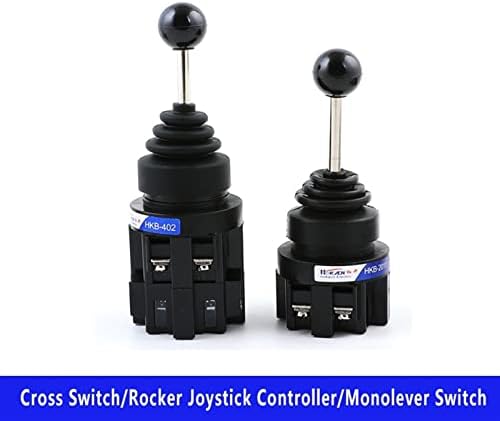 Wasvu 1pcs 30mm monolever Cross Rocker Master sklopke Joystick Cross Switch Samo-resetiranje samo-brava 2no 4no HKB-201