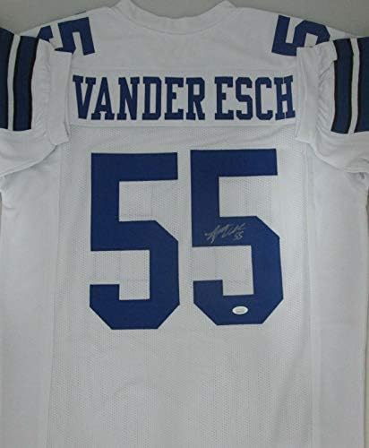 Leighton Vander Esch Dallas Cowboys Autographing Jersey JSA