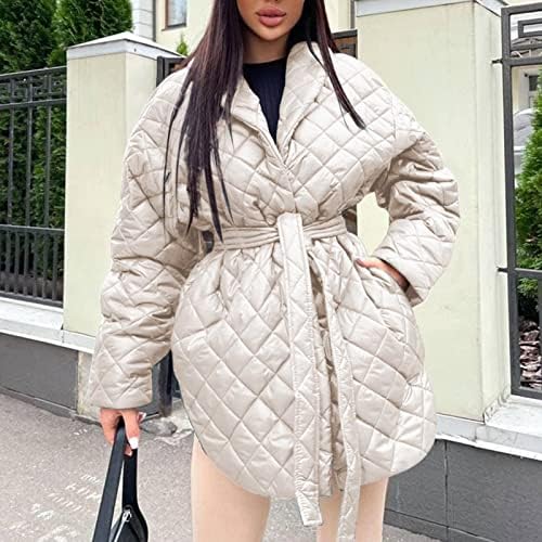 Huankd ženski zimski kaput čvrste boje dugih rukava pamučna jakna jesen i jakna sa patentnim zatvaračem padaju jakne