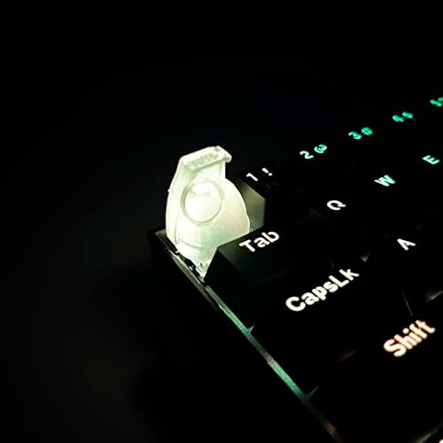 Prilagođena kapa za mehaničku tastaturu za igre-dizajn granata Video igra rat-Artisan Cherry MX napravljen u smoli sa Univerzalnom