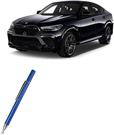 Boxwave Stylus olovka Kompatibilan je s BMW 2021 X6 zaslonom - Finetouch Capacitiv Stylus, Super Precizno Stylus olovka za BMW 2021 X6 Display - Lunarna plava