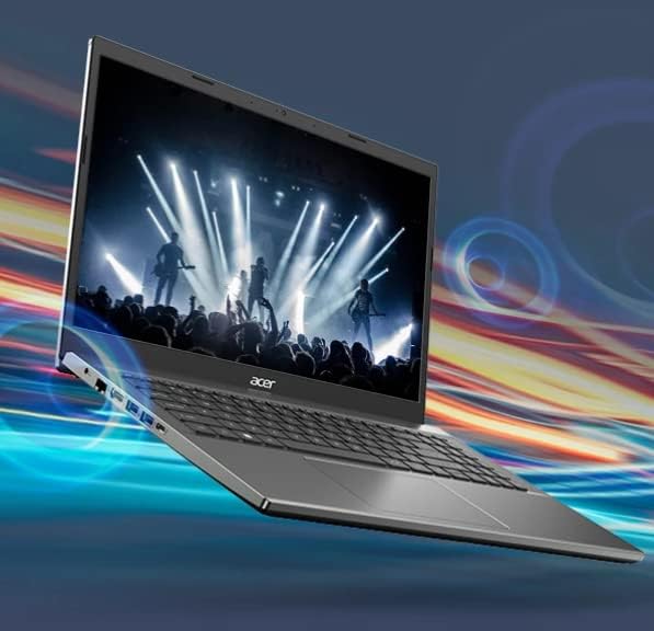 Acer Aspire 5 15.6 tanak Laptop 8 jezgara AMD Ryzen 7 5825U AMD Radeon grafička Tastatura sa pozadinskim osvjetljenjem Windows 11