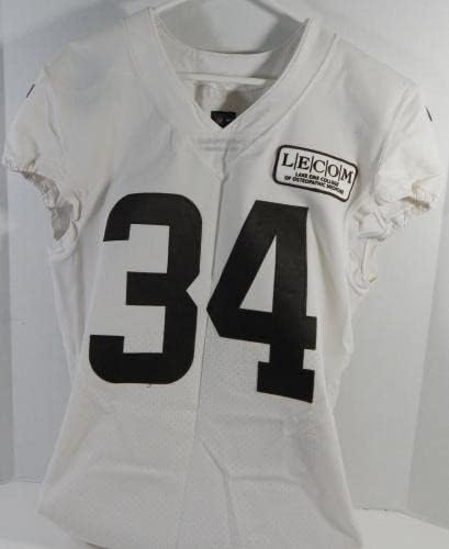 2020 Cleveland Browns Robert Jackson # 34 Igra Polovni dres bijele prakse 40 488 - Neincign NFL igra rabljeni dresovi