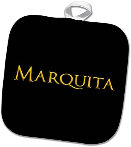 3Droza Marquita, zajedničko žensko ime u Americi. Žuti, crni poklon za. - Pothilders
