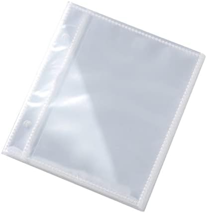 Grey990 Školska pribor za skladištenje vrećica umetnuta tipa ANTI-Scram Photo Album PVC praktična individualna držač za rešetke za fotografiju