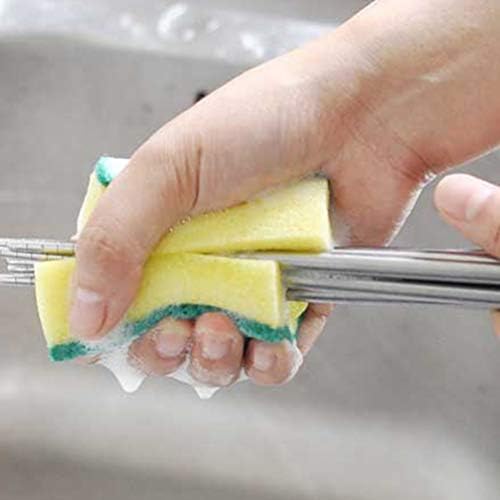 DoItool Sunges silikonski posuđa za posudu 15pcs čišćenje kuhinje sa dvostrukom bočnom jastučićem za čišćenje kuhinje Kupatilo Saksi za čišćenje posuđa za čišćenje čistač za čišćenje