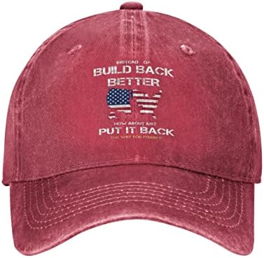Šešir umjesto da bolje napravite nazad kako biste samo stavili na stražnji šešir za žene bejzbol šešir smiješan šešir
