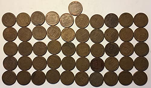 1958. P Lincoln pšenični centar Penny Roll 50 novčića Penny Prodavatelj izuzetno u redu