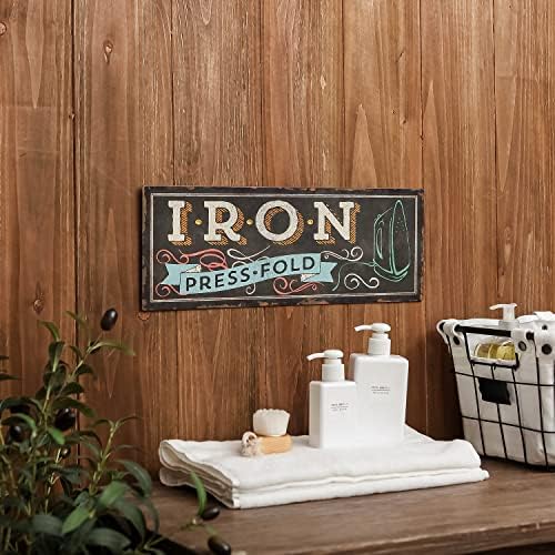 NIKKY HOME Funny željeza znakovi Vintage Metal veš zid dekor za vešeraj kupatilo Home dekoracije zalihe