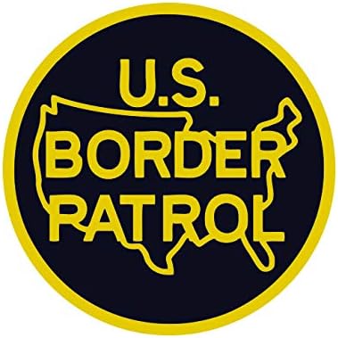 Fagraphix naljepnica za Graničnu patrolu SAD naljepnica samoljepljivi vinil imigracija Domovinska sigurnost FA vinil-4.00 širok