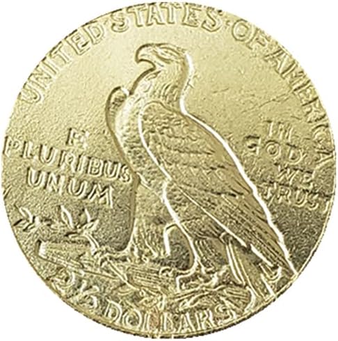 Kocreat kopija 1908-1915 i 1926-1929 indijska glava orao zlatni novčić 2 1/2 dolara-replika USA Suvenir Coin Lucky Coin Morgan Dollar