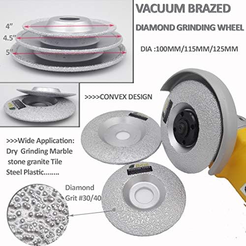 XUCUS Diaatool vakuumski hladnjak dijamantski kotač za brušenje za sve kamene i građevinske mašine Dijamantne šalice na kamen -
