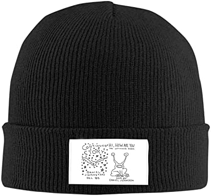 Daniel Johnston Zdravo, kako ste pleteni Beanie zimski šešir za muškarce i žene topli rastezljivi pleteni šešir sa manžetama