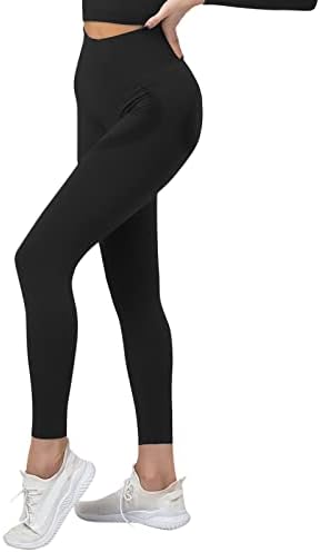 Nrealy Dukserice Žene Brze suhe joge hlače Joggers Tummy Control Work Works Hlače za podizanje teretane hlače fitness pantalone