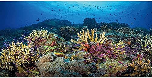 AWERT 24x12 inča vinil šarena Podvodna Koraljna pozadina akvarijuma pod podmorskim akvarijumom