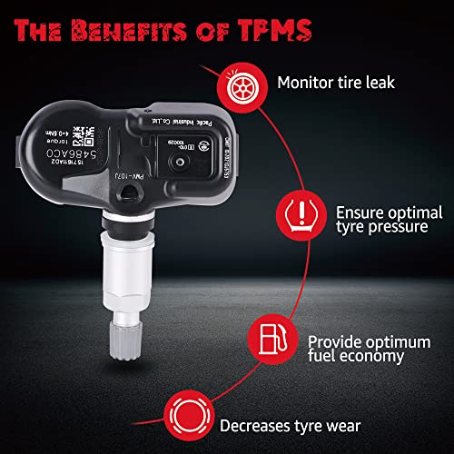 PMV-107J TPMS senzor pritiska u gumama Kompatibilan je s Toyota Lexus Scion Pontiac, 315MHz senzor za nadgledanje tlaka u gumama za