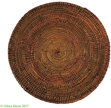 Tutsi košarica tijesna tkana ravna ruanda afrička umjetnost