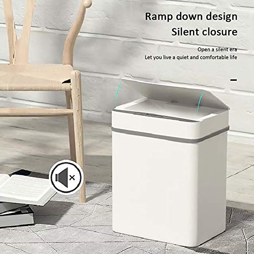 Czdyuf 12L pametna kanta za smeće automatska indukcijska senzora pokreta kanta za smeće kućna kuhinja kupatilo kanta za smeće Bijela