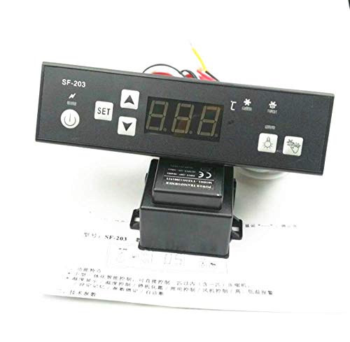 Yjingrui SF-203 Elektronski digitalni prikaz mikroračunalo regulator temperature hlađenja Grijanje termostat regulator prekidača modul