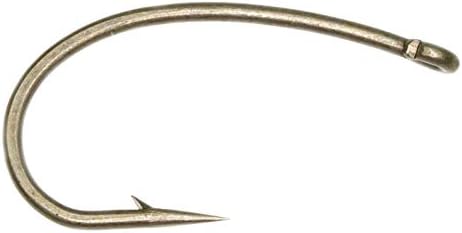 UMPQUA U-serija U201 Nymf Curved Ting Hooks 50-pack