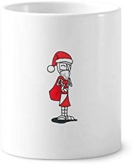 Božićni Santa Claus Horus Hat Bag Torba za zube Pen HOLDER Keramička stalak za olovke