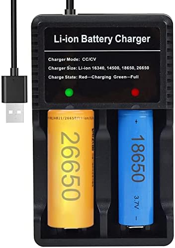 26650 punjač za baterije LED ekran Speedy Smart Charger za punjive baterije 3.7 V IMR 26650 14500 16340 18650 RCR123 baterija
