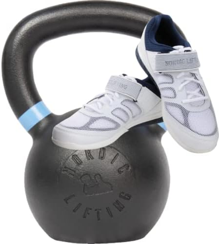 Kettlebell-26 lb paket sa cipelama Venja Veličina 10.5-Bijela