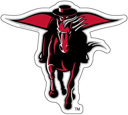 NCAA Texas Tech Red Raiders 3 Vinilna naljepnica 6-Pack, Texas Tech Red Raiders, jedna veličina