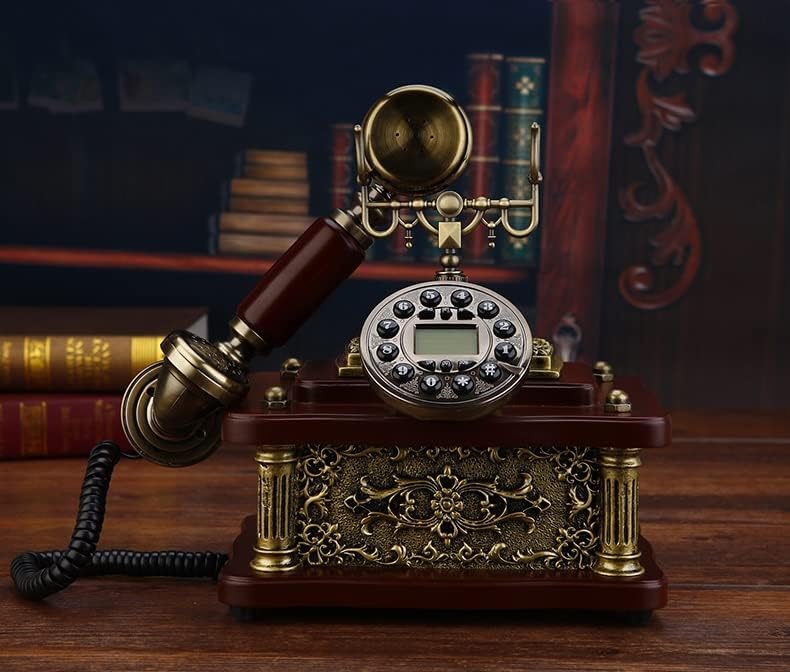 LHLLHL Klasični antikni telefonski modni vintage telefonski fiksni telefon
