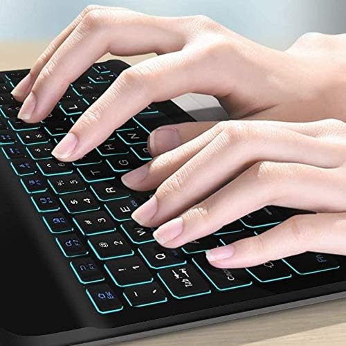 BoxWave tastatura kompatibilna sa Motorola Moto G53-SlimKeys Bluetooth tastaturom - sa pozadinskim osvetljenjem, prenosivom tastaturom