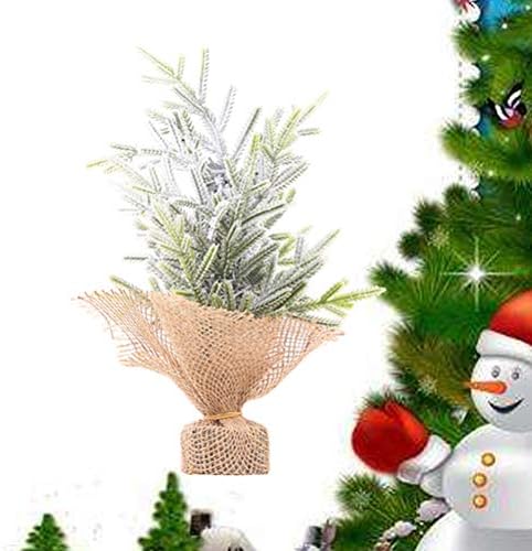 Početna Dekor Slatka Burlap PE Christen Tree Decor Creative Xmas Tree ukras Modni dekoracija za kućnu dnevnu sobu Party Favorit Decokraciones