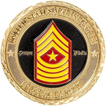Sjedinjene Američke Države Marine Corps USMC narednik majoran Rank Challenge Coin