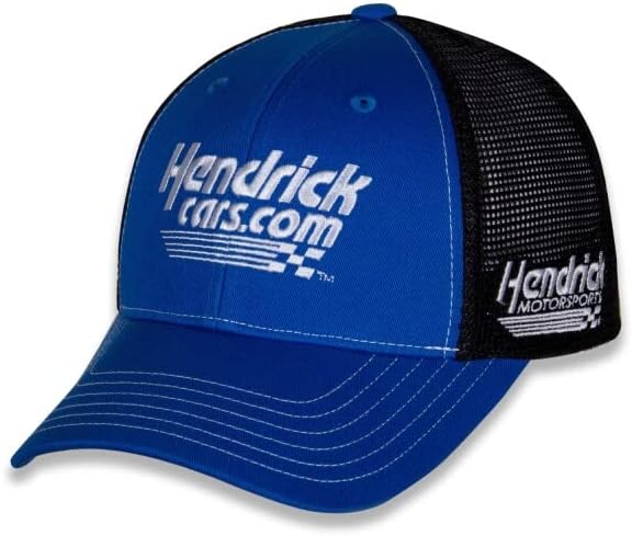 Sportska kapa sa kariranom zastavom NASCAR 2023 sponzorski šešir za odrasle - Podesiva bejzbol kapa za automobilsku trkačku mrežu