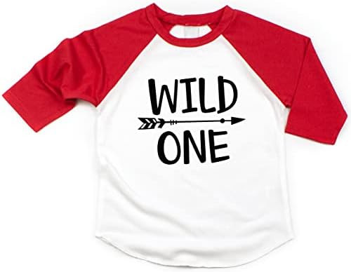 Boy prvi rođendan košulju 1. rođendan dječak Outfit Wild One