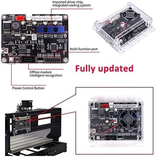 Titoe 3018 CNC Kontrolna tabla mašine za graviranje GRBL 1.1 f USB port kontrolni Panpel sa ventilatorom za hlađenje za 3 ose 1610/2418/3018