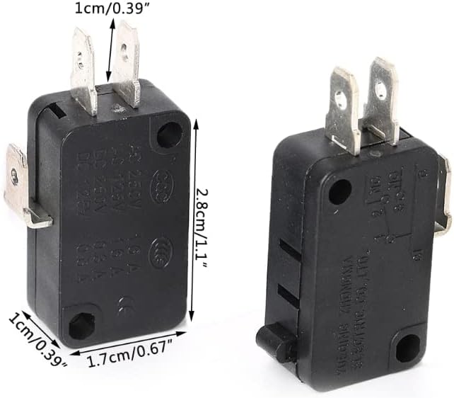 5kom 16a 250VAC 0.3 a 250VAC prekidači Srew konektor Aktuator granica Micro Switch -