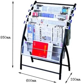 Evser Podni stalak za stalak za časopis List Office Jednostavni časopis Regal datoteke Novine i novine Regal Informacije Regazin regazi za regali / brošura