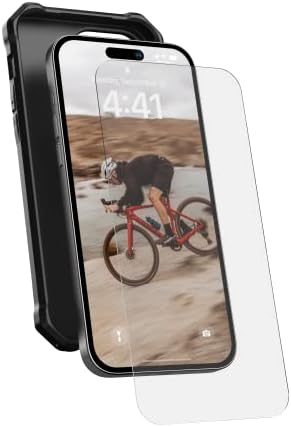 URBAN ARMOR GEAR UAG iPhone 14 Pro Max Case 6.7 Pathfinder Dark Earth - kompatibilan sa MagSafe zaštitni poklopac & amp; 6.7 Premium kaljeno staklo štit zaštitnik ekrana paket set