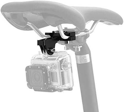 ParaPace Bicycle Seddle Rail nosač kamere za sjedište za bicikle za GoPro Hero 11/10/9/8/7/6 / 5s / 5 / 4s/4/3+ Campark AKASO DJI OSMO oprema za akcione kamere