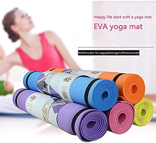 Izdržljiva prostirka za jogu 4mm neklizajuća podloga za fitnes za vježbe za podršku i stabilnost u teretani i fitnesu za jogu Pilates