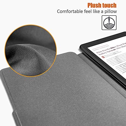 Jnshz Kindle Paperwhite potpis izdanje e-čitača poklopac - Faux PU kožna torbica 6.8 inčni ebook poklopac sa Auto Wake / Sleep, Blue