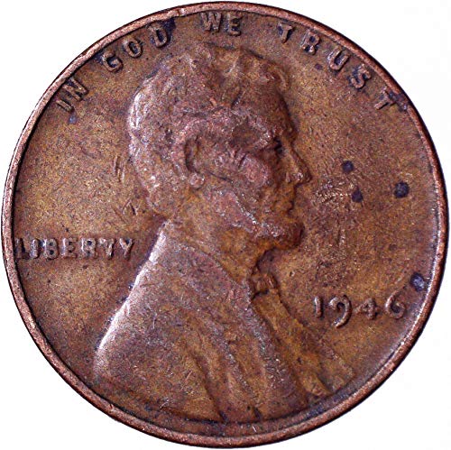 1946 Lincoln pšenica cent 1c sajam