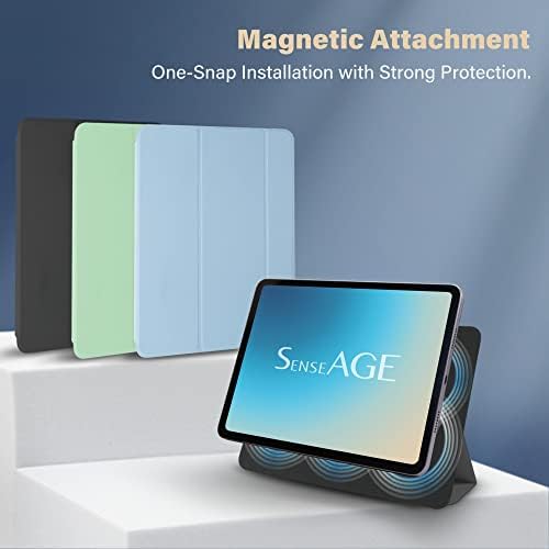 Senseage Snažna pametna magnetska iPad futrola za iPad Pro 12.9 , ultra tanak trifolt postolje, auto spavanje / buđenje, kompatibilno