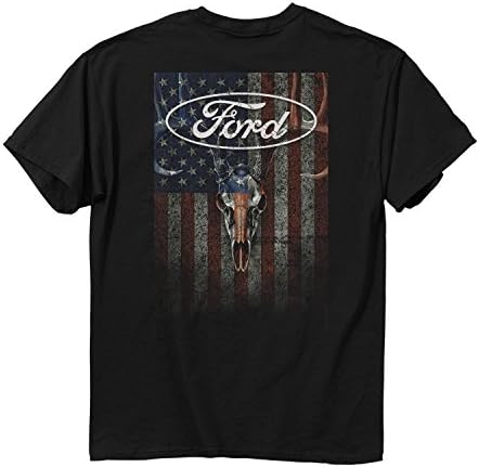 Buck Nosite muškarce Ford Motorne kompanije The lolls and Stripes Pamučna majica