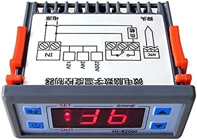 Inanir ugrađeni digitalni regulator temperature 12V 24V 220V ormar za hladno skladištenje termostata regulator temperature Temperatura temperature