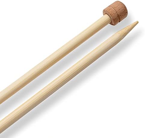 Prym 13 bambus u jednoj tački, igle za pletenje od 6 mm, prirodna 2 broja