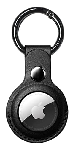 Veganska kožna jabuka Apple Airtag, sa prstenom protiv izgubljenog ključa, zaštitni pribor za pse za pse