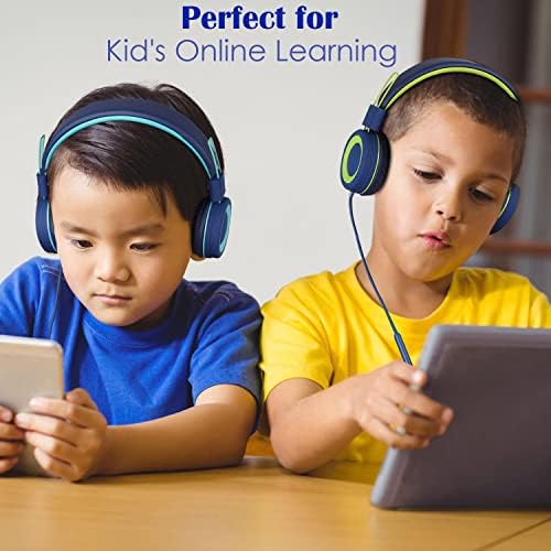 CN-Outlet Kids slušalice za školu sa mikrofonom 4 pakiranje žičane glave na slušalicama klase set studenti Dječji dječaci Djevojke i odrasli
