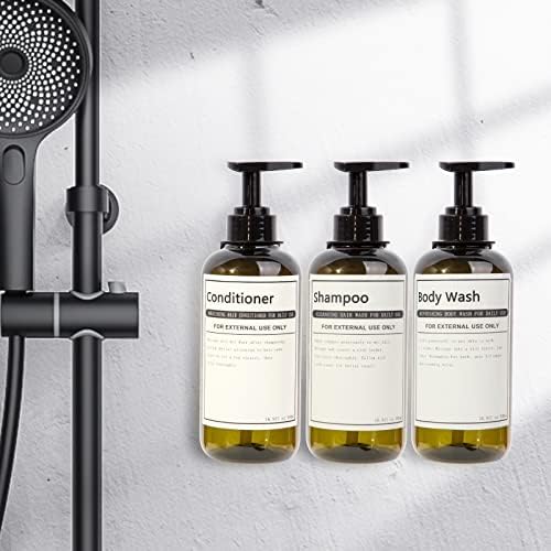 Lanoopity 16.9oz FAMPLE CUMP Press boce sa naljepnicama, apotekantna boca za dispenzer za kupaonicu i kuhinju - punjenje za šampon